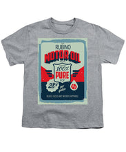 Rubino Motor Oil 2 - Youth T-Shirt Youth T-Shirt Pixels Heather Small 