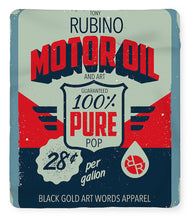 Rubino Motor Oil 2 - Blanket Blanket Pixels 50" x 60" Sherpa Fleece 