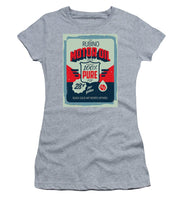 Rubino Motor Oil 2 - Women's T-Shirt (Athletic Fit) Women's T-Shirt (Athletic Fit) Pixels Heather Small 