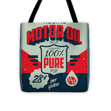 Rubino Motor Oil 2 - Tote Bag Tote Bag Pixels 16" x 16"  