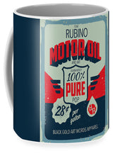 Rubino Motor Oil 2 - Mug Mug Pixels Large (15 oz.)  