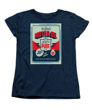Rubino Motor Oil 2 - Women's T-Shirt (Standard Fit) Women's T-Shirt (Standard Fit) Pixels Navy Small 