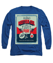 Rubino Motor Oil 2 - Long Sleeve T-Shirt Long Sleeve T-Shirt Pixels Royal Small 