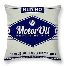 Rubino Motor Oil - Throw Pillow Throw Pillow Pixels 14" x 14" No 