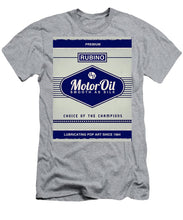 Rubino Motor Oil - Men's T-Shirt (Athletic Fit) Men's T-Shirt (Athletic Fit) Pixels Heather Small 