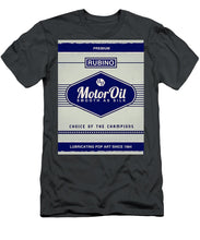Rubino Motor Oil - Men's T-Shirt (Athletic Fit) Men's T-Shirt (Athletic Fit) Pixels Charcoal Small 