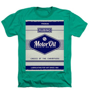Rubino Motor Oil - Heathers T-Shirt Heathers T-Shirt Pixels Kelly Green Small 