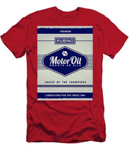 Rubino Motor Oil - Men's T-Shirt (Athletic Fit) Men's T-Shirt (Athletic Fit) Pixels Red Small 