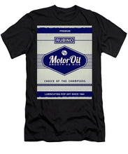 Rubino Motor Oil - Men's T-Shirt (Athletic Fit) Men's T-Shirt (Athletic Fit) Pixels Black Small 