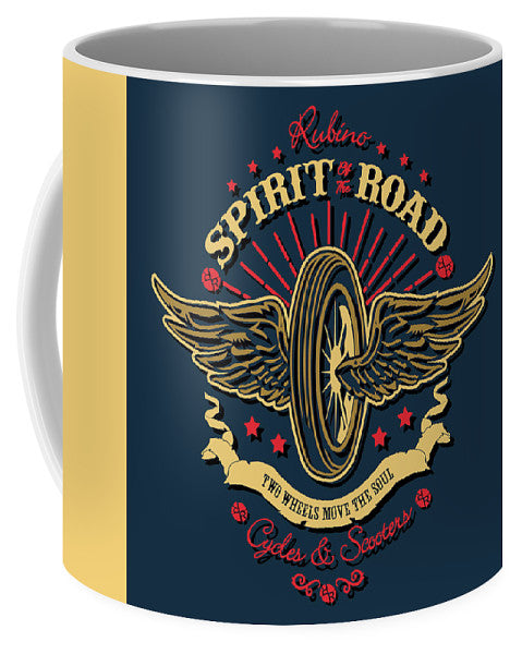 Rubino Motorcycle And Scooters - Mug Mug Pixels Small (11 oz.)  