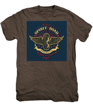 Rubino Motorcycle And Scooters - Men's Premium T-Shirt Men's Premium T-Shirt Pixels Mocha Heather Small 