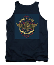 Rubino Motorcycle And Scooters - Tank Top Tank Top Pixels Navy Small 
