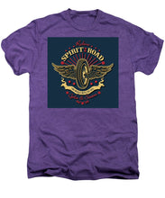Rubino Motorcycle And Scooters - Men's Premium T-Shirt Men's Premium T-Shirt Pixels Deep Purple Heather Small 