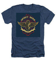 Rubino Motorcycle And Scooters - Heathers T-Shirt Heathers T-Shirt Pixels Navy Small 