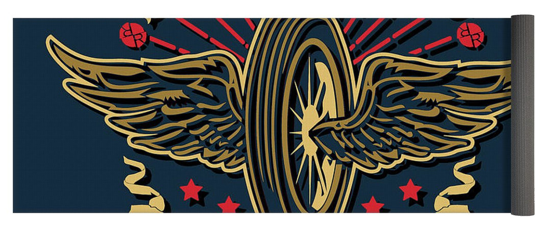 Rubino Motorcycle And Scooters - Yoga Mat Yoga Mat Pixels 24