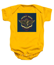 Rubino Motorcycle And Scooters - Baby Onesie Baby Onesie Pixels Gold Small 