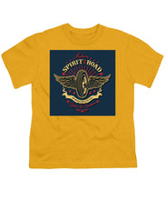 Rubino Motorcycle And Scooters - Youth T-Shirt Youth T-Shirt Pixels Gold Small 