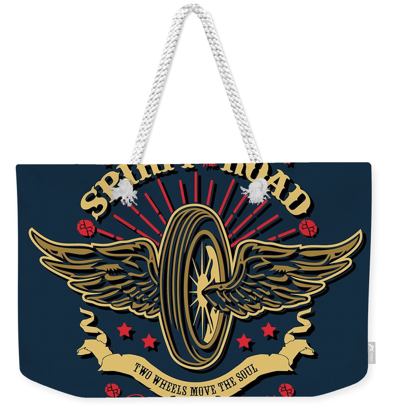 Rubino Motorcycle And Scooters - Weekender Tote Bag Weekender Tote Bag Pixels 24