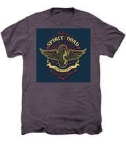 Rubino Motorcycle And Scooters - Men's Premium T-Shirt Men's Premium T-Shirt Pixels Moth Heather Small 