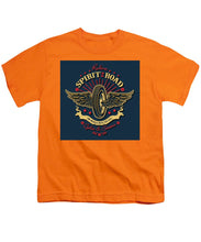 Rubino Motorcycle And Scooters - Youth T-Shirt Youth T-Shirt Pixels Orange Small 