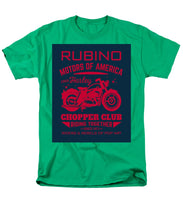 Rubino Motorcycle Club - Men's T-Shirt  (Regular Fit) Men's T-Shirt (Regular Fit) Pixels Kelly Green Small 