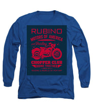 Rubino Motorcycle Club - Long Sleeve T-Shirt Long Sleeve T-Shirt Pixels Royal Small 