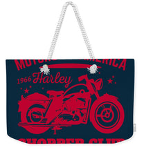 Rubino Motorcycle Club - Weekender Tote Bag Weekender Tote Bag Pixels 24" x 16" White 