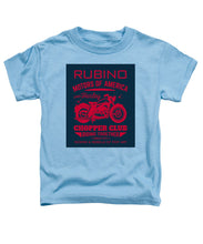 Rubino Motorcycle Club - Toddler T-Shirt Toddler T-Shirt Pixels Carolina Blue Small 