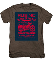 Rubino Motorcycle Club - Men's Premium T-Shirt Men's Premium T-Shirt Pixels Mocha Heather Small 