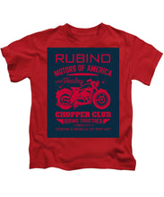 Rubino Motorcycle Club - Kids T-Shirt Kids T-Shirt Pixels Red Small 