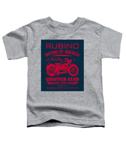 Rubino Motorcycle Club - Toddler T-Shirt Toddler T-Shirt Pixels Heather Small 