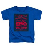 Rubino Motorcycle Club - Toddler T-Shirt Toddler T-Shirt Pixels Royal Small 