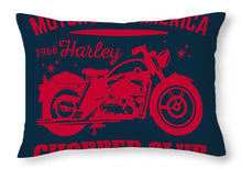 Rubino Motorcycle Club - Throw Pillow Throw Pillow Pixels 20" x 14" Yes 