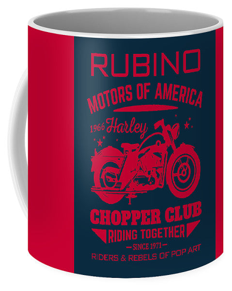 Rubino Motorcycle Club - Mug Mug Pixels Small (11 oz.)  