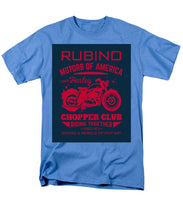Rubino Motorcycle Club - Men's T-Shirt  (Regular Fit) Men's T-Shirt (Regular Fit) Pixels Carolina Blue Small 