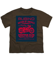 Rubino Motorcycle Club - Youth T-Shirt Youth T-Shirt Pixels Coffee Small 