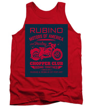 Rubino Motorcycle Club - Tank Top Tank Top Pixels Red Small 