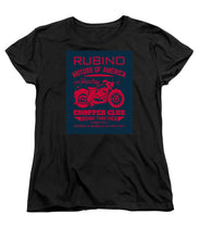 Rubino Motorcycle Club - Women's T-Shirt (Standard Fit) Women's T-Shirt (Standard Fit) Pixels Black Small 