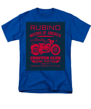 Rubino Motorcycle Club - Men's T-Shirt  (Regular Fit) Men's T-Shirt (Regular Fit) Pixels Royal Small 
