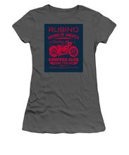 Rubino Motorcycle Club - Women's T-Shirt (Athletic Fit) Women's T-Shirt (Athletic Fit) Pixels Charcoal Small 