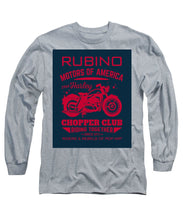 Rubino Motorcycle Club - Long Sleeve T-Shirt Long Sleeve T-Shirt Pixels Heather Small 