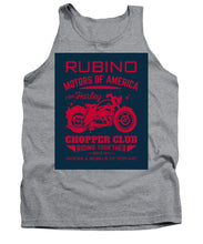 Rubino Motorcycle Club - Tank Top Tank Top Pixels Heather Small 