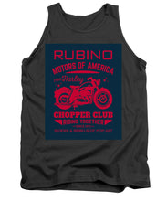 Rubino Motorcycle Club - Tank Top Tank Top Pixels Charcoal Small 