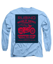 Rubino Motorcycle Club - Long Sleeve T-Shirt Long Sleeve T-Shirt Pixels Carolina Blue Small 