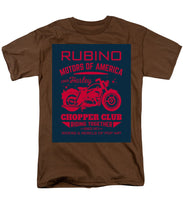 Rubino Motorcycle Club - Men's T-Shirt  (Regular Fit) Men's T-Shirt (Regular Fit) Pixels Coffee Small 