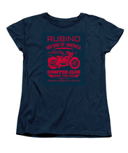 Rubino Motorcycle Club - Women's T-Shirt (Standard Fit) Women's T-Shirt (Standard Fit) Pixels Navy Small 