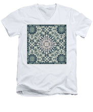 Rubino Order From Chaos Blades - Men's V-Neck T-Shirt Men's V-Neck T-Shirt Pixels White Small 