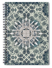 Rubino Order From Chaos Blades - Spiral Notebook Spiral Notebook Pixels 6" x 8"  