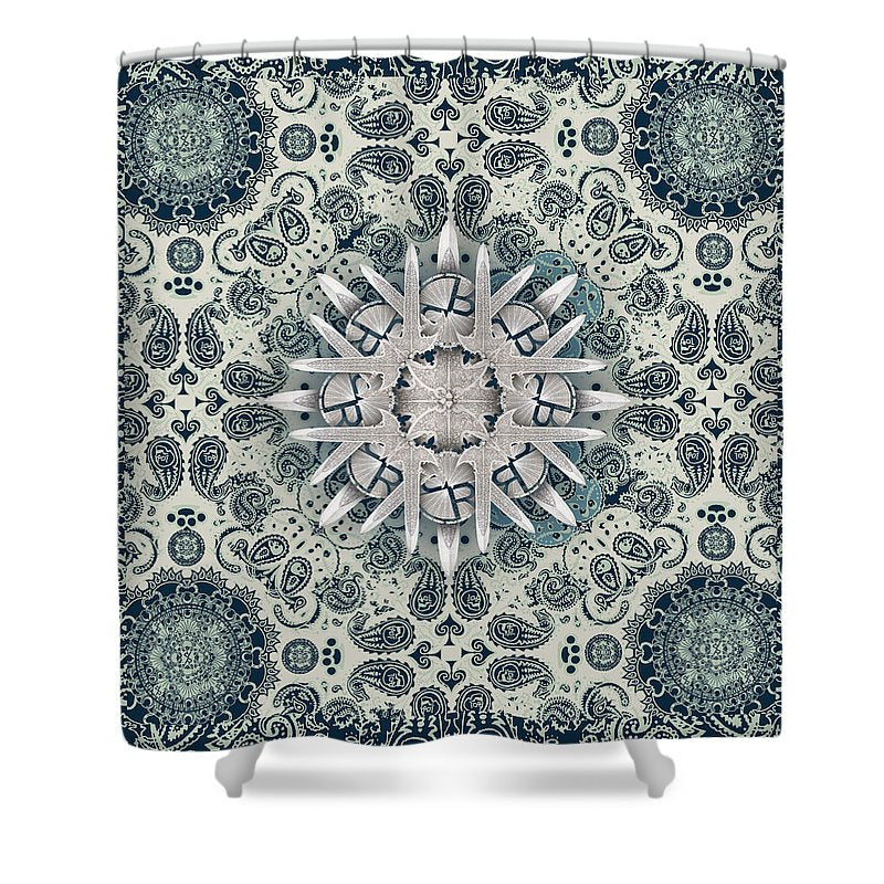 Rubino Order From Chaos Blades - Shower Curtain Shower Curtain Pixels 71