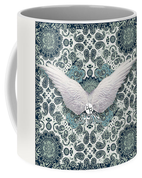 Rubino Order From Chaos Wings - Mug Mug Pixels Small (11 oz.)  